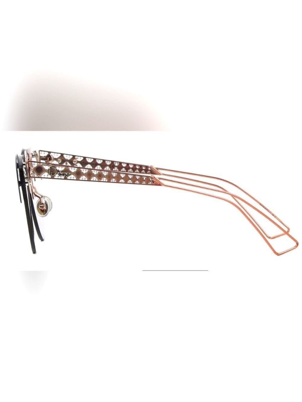 DIOR "DIORAMA CLUB" FBX/A4 55MM MATTE BLUE & PINK  DESIGNER WOMEN'S SUNGLASSES - Picture 7 of 8